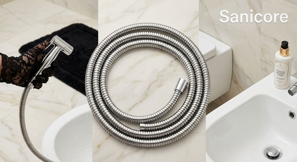 Sanicore™ 304 Stainless Steel Shower Hose